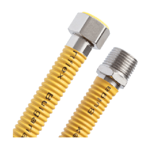 Шланг газовий гофрований в ПВХ обплетенні SmartFlex 3/4 BЗ 0,8 м (50 шт/уп)