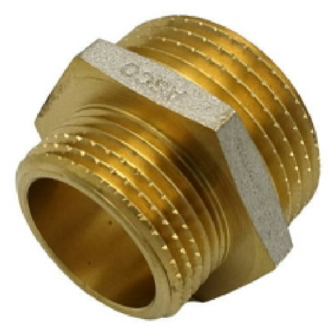 ASCO Ніпель 3/4 * 1/2" ЗЗ нікель. з проточкою 1/200