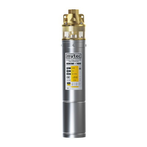 MYTEC 4SKM 100 - Глибинний насос 0.8 kw подачі - 61 м, продуктивність - 42 л/хв,Кабель 15 м