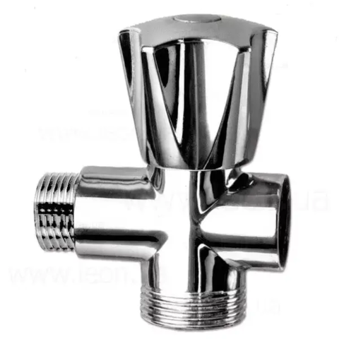 D906489  Кран прохідний вентильний  ?1/2" х 3/4" х 1/2"  VA Albertoni srl