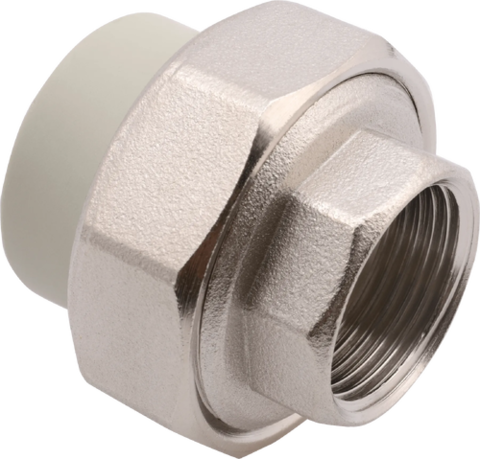 FV-PLAST PPR AA236025034 Американка 25 * 3/4 внутрішня різьба  (10шт/80ящик)