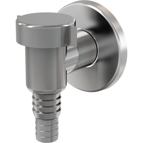 AlcaPlast APS1 Сифон для пральної машини зовнішній Хромований