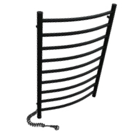 Електр. Рушникосушка EG 8/55  L Ліве Подкл, Чорна