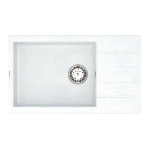 Мийка Vankor EASY EMP  02.76 XL WAITE білий Квадратна вел. 750*435*170