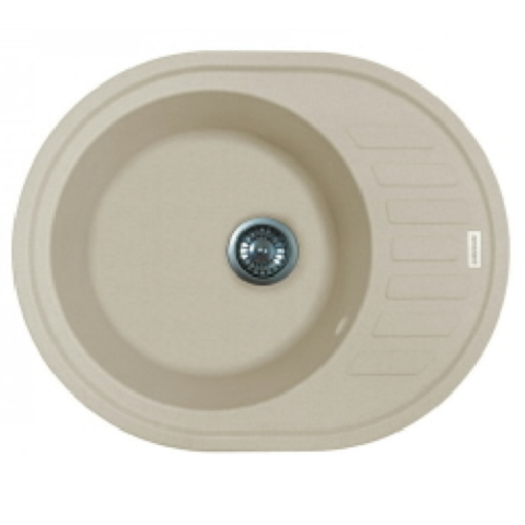 INOVITA OVUM 615x495x200 Авена - 06 Мийка кухонна гранітна (Без сифона)