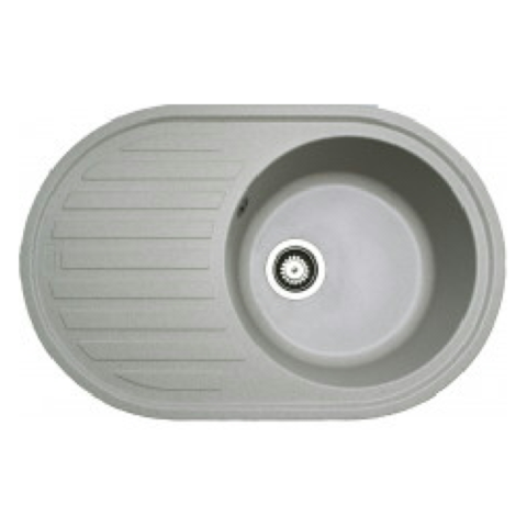 INOVITA ELLIPSIS 765x495x200 Авена - 06  Мийка кухонна гранітна (Без сифона)
