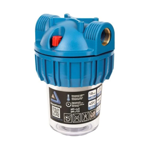 AQUASTRONG JP 5-3P 3/4" (JP-5334) (24шт)  Колба (кріплення, ключ, картридж поліпропиленовий