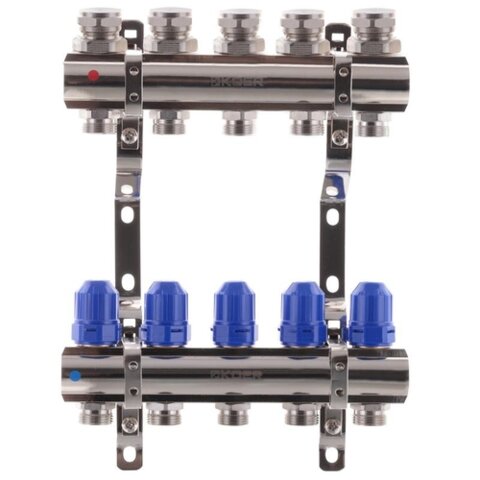KOER KR 1100- 06 1x6 WAYS Колектор з термостатичними клапанами