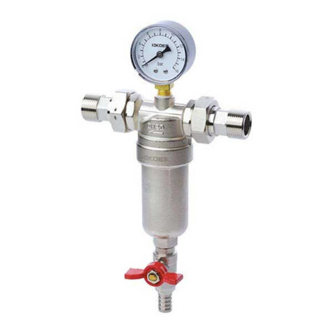 KOER KR.1250 - 3/4'' Фільтр самоочисний з манометром (10 шт/ящ)