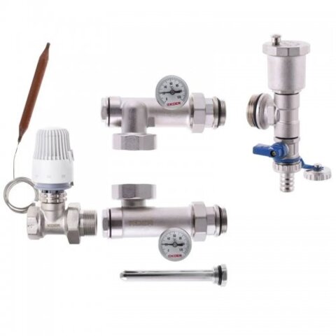 KOER KR 1022L1-1 Змішувальний вузел для колектора лівий  (  прямий)