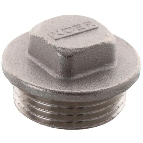 KOER KF.P06M - 1/2'' M Заглушка (440 шт/ящ, 20шт/уп)