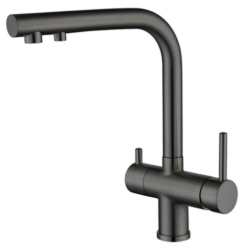 KOER KB-72001-07 Змішувач для кухні з виходом для питної води (Колір графіт)