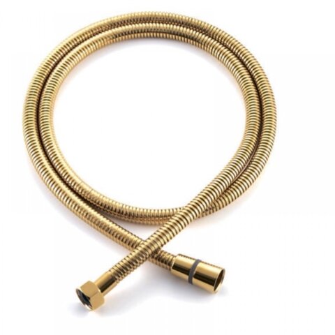 KOER KB-0801-150-10 Шланг для душу, обплетення нерж. 150 см (Колір золото) (30 шт/ящ)