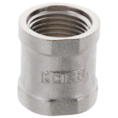 KOER KF.C06 - 1/2" Муфта нікель (60шт)