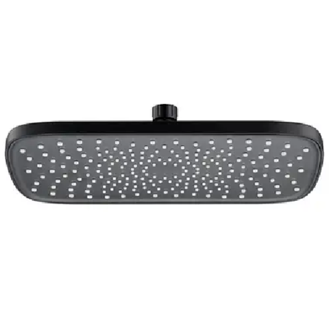 MIXXUS SH-18-OH BLACK (300x200 мм) Лійка для душу стельова