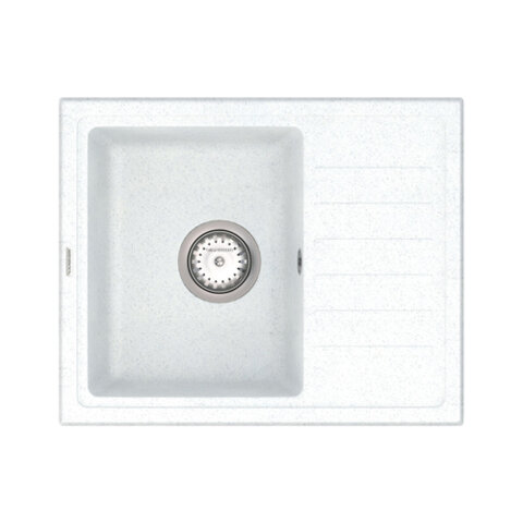 Мийка Vankor Lira  LMP 02.55 Біла White Stone Квадратна мала. 55*450*170