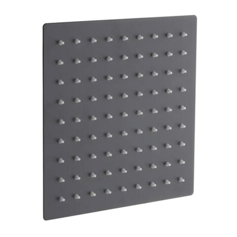 MIXXUS SH-06.SUS-20x20cm BLACK Лійка для душу стельова з нерж. сталі SUS304