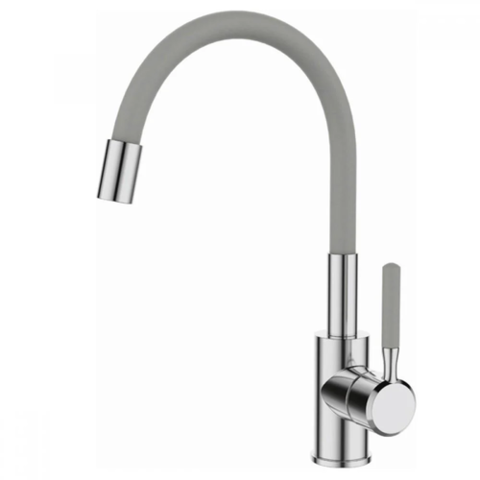 MIXXUS PREMIUM RIO 011 REFLECTOR GRAY Змішувач для кухні  Гибкий  СІРИЙ