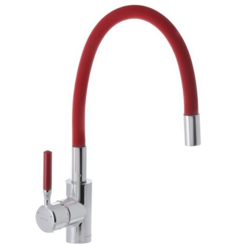MIXXUS PREMIUM RIO 011 REFLECTOR RED  Змішувач для кухні  Гибкий червоний