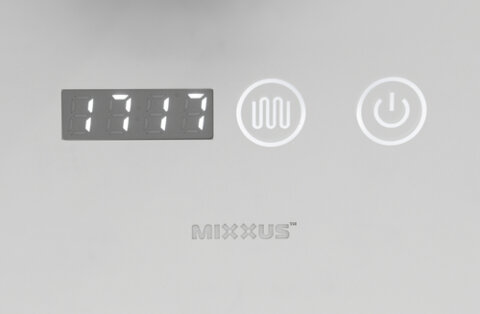 MIXXUS PLAIN MC02-60 Дзеркало (годинник, LED-підсвічування, антизапотівання