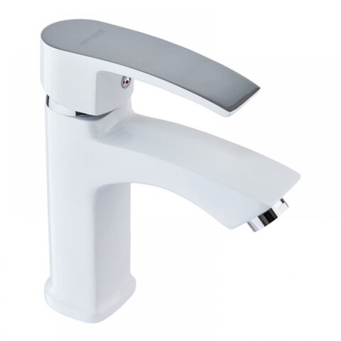 MIXXUS MAGNUM 001 (NUT) WHITE-CHROME Змішувач для умивальника