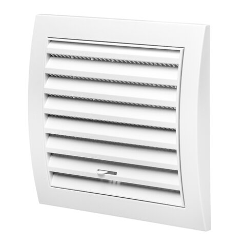 Решітка ND10R пластмасові, 148x153mm, O100mm, регульована