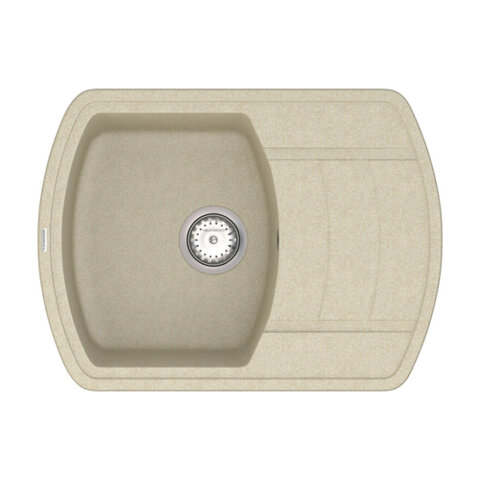 Мийка Vankor Norton NMP 02. 67 беж.(beige) Овальна