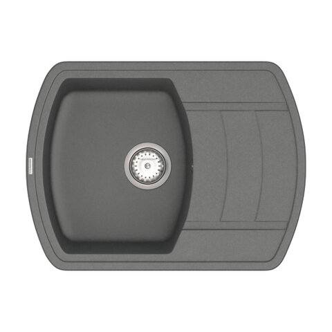 Мийка Vankor Norton NMP 02. 67 сіра.(gray) Овальна