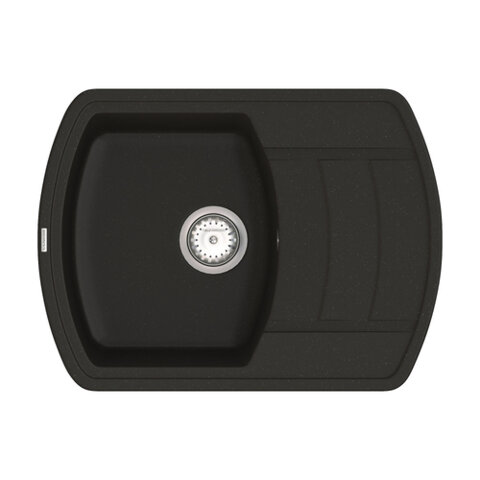 Мийка Vankor Norton NMP 02. 67 чорн.(black) Овальна