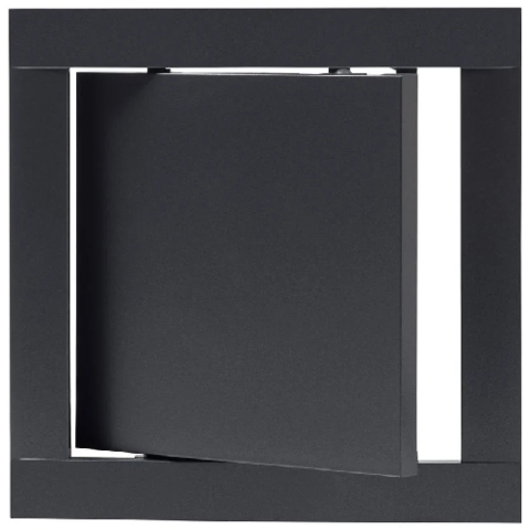 Люк PL3030A ревізійний пластмасовий, 300x300mm, антрацит (6 шт)