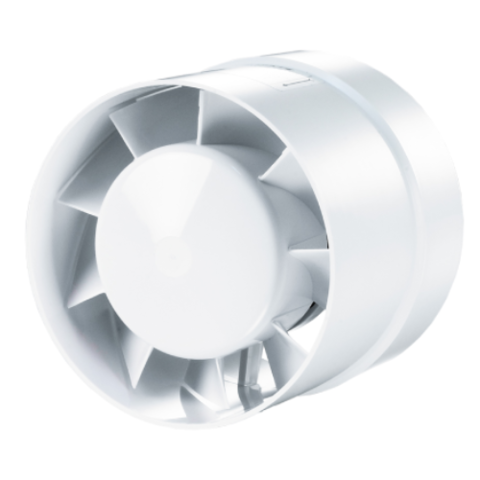 Вентилятор  осьовий  канальний  витяжний D125mm