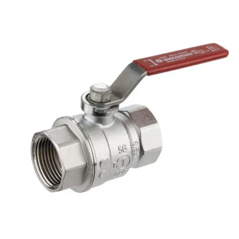 Giacomini R250X004 Кульовий кран  3/4" вв. черв. РУЧКА
