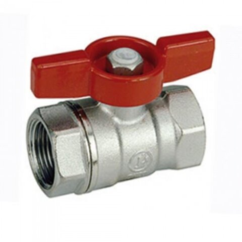 Giacomini R251X004 Кульовий кран  3/4" вв. черв. мет