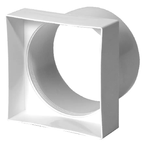 Перехідник VA91 пластиковий, 100x100mm, O100mm (10шт)