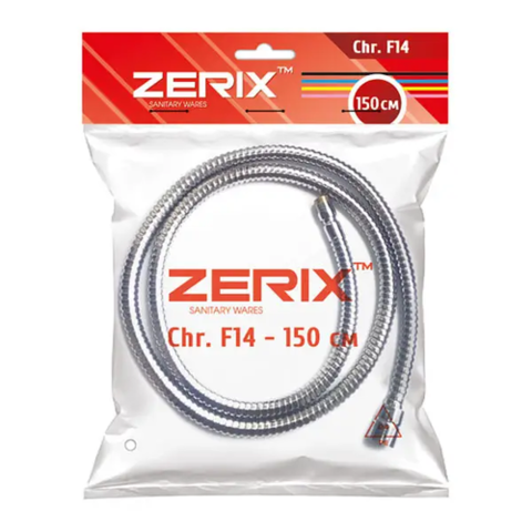 ZERIX Шланг Chr, F-14  150см ДЛЯ КУХОННОГО ДУША