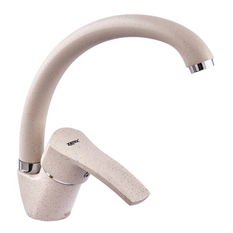 ZERIX YUB 279 BEIGE Змішувач для кухні Бежевий