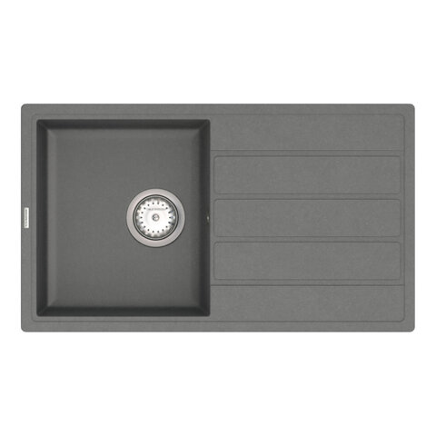 Мийка Vankor EASY EMP  02.76 сірий (gray) Квадратна вел. 750*435*170