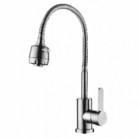 KRAFT KRF 3009 CHROME - Змішувач Кухня нержавійка