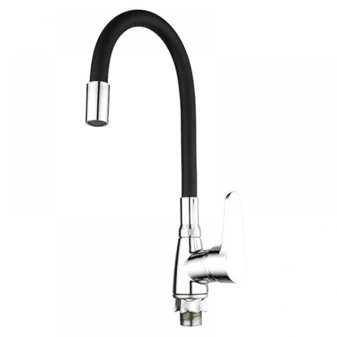 MIXXUS ELBA 014 (NUT) REFLECTOR BLACK. (без підведення) Змішувач для кухні