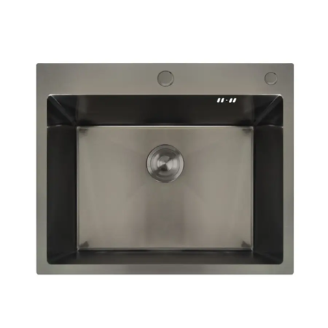 MIXXUS MH6050 NANO-BLACK (3.0/0.8) Мийка з нерж. сталі (колір графіт) (1 шт/ящ)