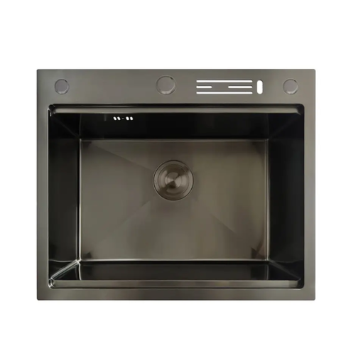 MIXXUS MH6050-SK NANO-BLACK (3.0/0.8) Мийка з н.ст.ЗІ СХОД.для суш.з підстав.під ножі(граф)(1 шт/ящ)