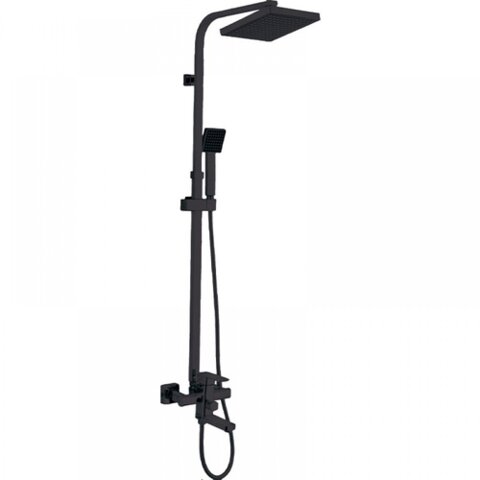 ZERIX LEB16-123 BLACK Душова колона зі змішувачем (кол. чорний) (4 шт/ящ)