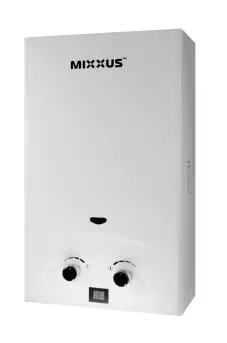 MIXXUS GWH-0710 BASIC TURBO WHITE Газова колонка турбована 10 л/хв (колір білий) (1 шт/ящ)