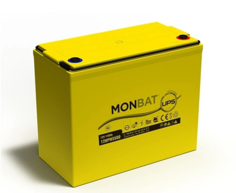 Акумуляторна батарея MONBAT TOP TERMINAL CARBON GEL 12W/110 MAXX