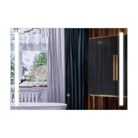 MIXXUS PREMIUM LINES MR18-100x70-REVERSE Дзеркало (LED Touch, Anti-fog, димер рег. яскр.) (5шт/ящ)
