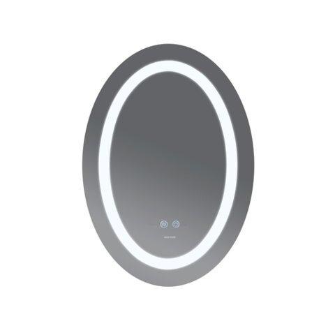 MIXXUS PLAIN MV03-50x70 Дзеркало з LED Touch, Anti-fog, димером, рег. яскр. (5 шт/ящ)