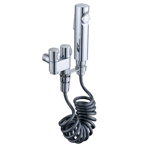 MIXXUS AVT-01 Змішувач для гіг. душа (з лійкою) та бачка унітаза (20шт/ящ)