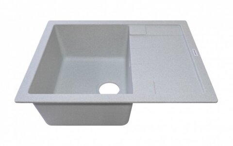INOVITA ANILA 645x495x200 Св-Сірий - 09 Мийка кухонна гранітна (Без сифона)