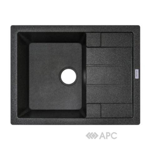 INOVITA ANILA 645x495x200 Графіт - 13  Мийка кухонна гранітна (Без сифона)