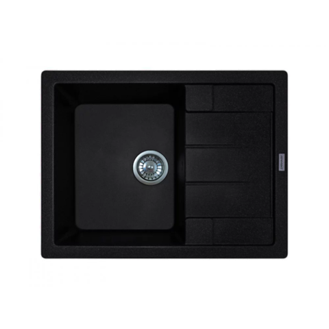 INOVITA ANILA 645x495x200 Антрацит - 15  Мийка кухонна гранітна (Без сифона)